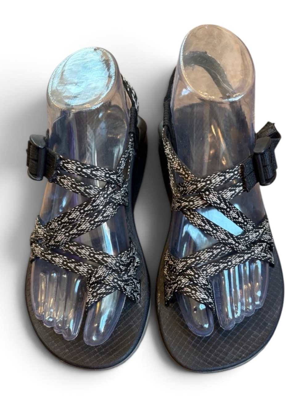 Chaco Women’s Z Classic Sandals Size 7 Black/Tan Strappy Sport